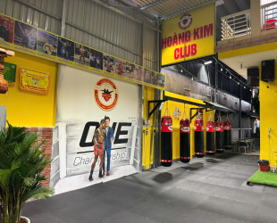 KHÔNG GIAN TẬP LUYỆN HIỆN ĐẠI TẠI CLB VÕ THUẬT HOÀNG KIM